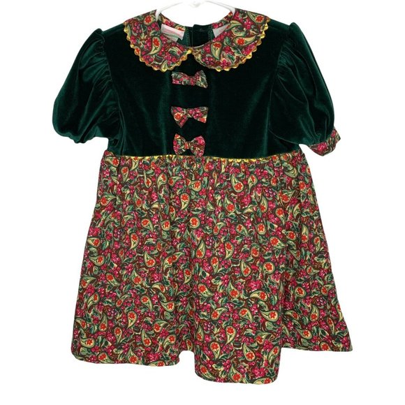 Allison Ann Toddler Girls Holiday Special Occasion Dress size 3T Christmas - Picture 1 of 7